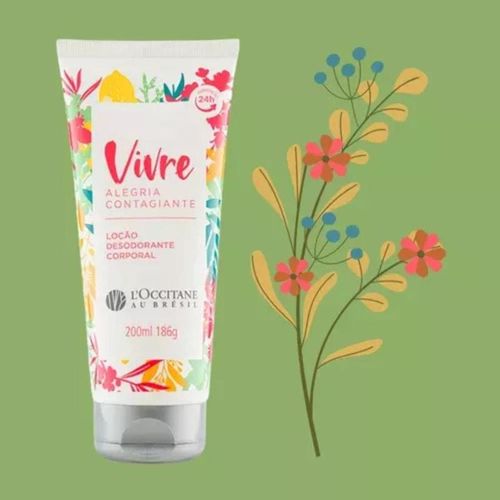 Loção Corporal L’Occitane Vivré Alegria Contagiante 200ml