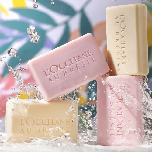 Sabonete em Barra L’Occitane Vivre com Base Vegetal 4x75g