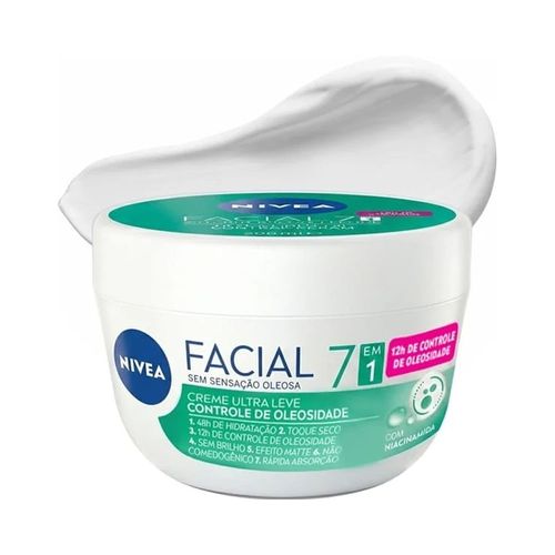 Creme Facial Nivea Controle de Oleosidade 7 em 1 com Niacinamida 100g