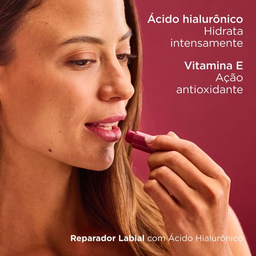 Reparador Labial Isdin Stick Grape - 4g
