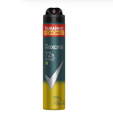 Desodorante Aerosol Rexona Men Invisible V8 200ml