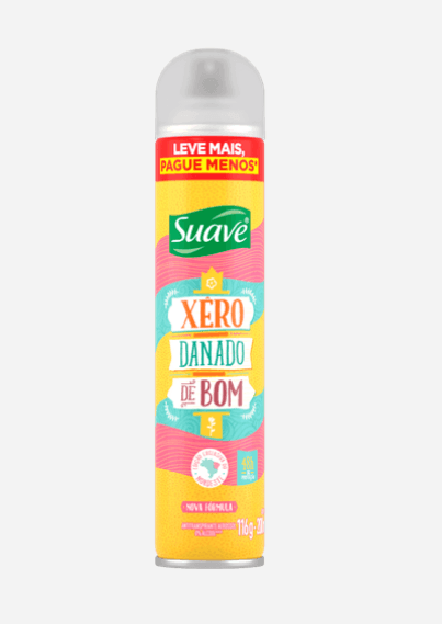 Desodorante Aerosol Suave Xerô Danado de Bom 200ml