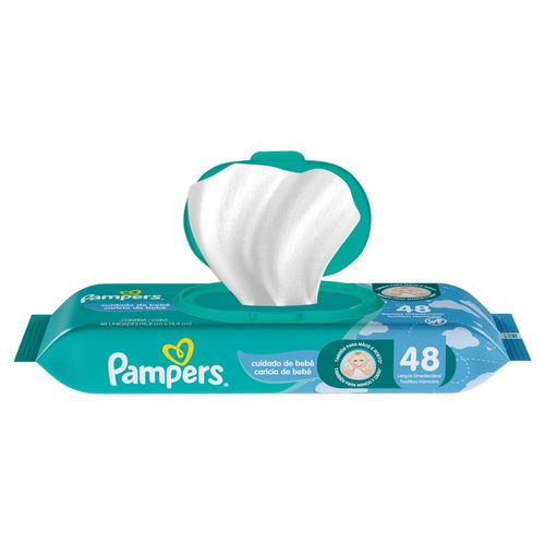 Lenço Umedecido Pampers Cheirinho de Bebê 48 Unidades