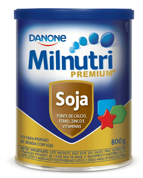 Pó para Preparo de Bebida Milnutri Premium Soja 800g