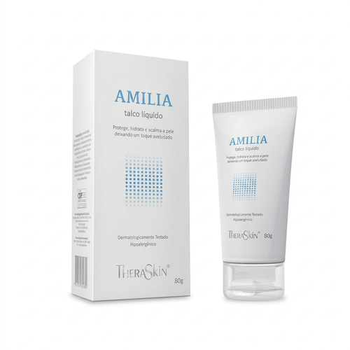 Talco Líquido Infantil Theraskin Amilia 80g