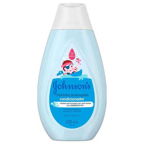 Condicionador Infantil Johnson's Baby Cheirinho Prolongado 200ml