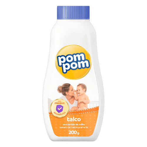 Talco Infantil Pom Pom Baby 200g