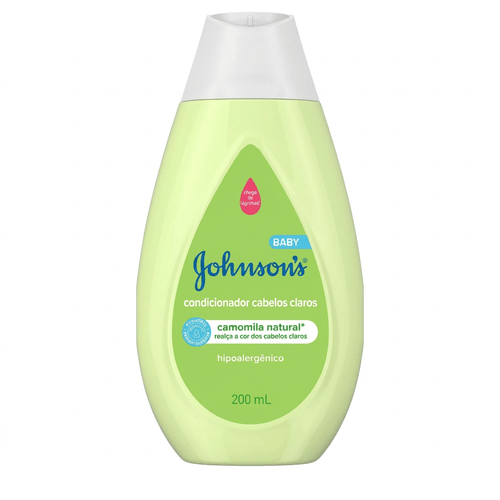 Condicionador Infantil Johnson's Baby Cabelos Claros 200ml
