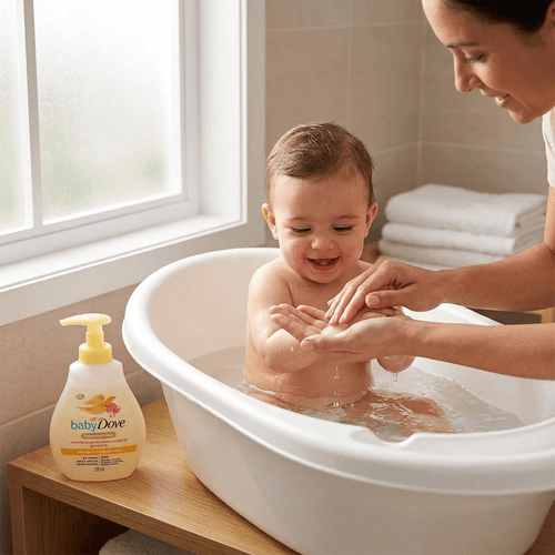 Sabonete Líquido Infantil Baby Dove Hidratação Glicerinada 200ml