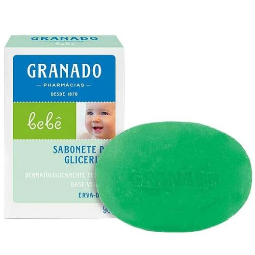 Sabonete Infantil Granado Bebê Glicerina Erva Doce 90g