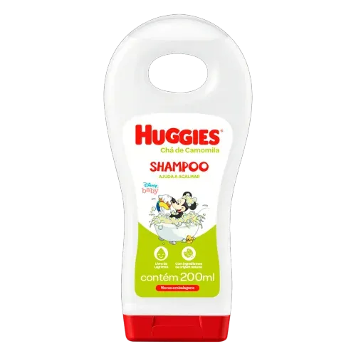 Shampoo Infantil Huggies Chá de Camomila 200ml