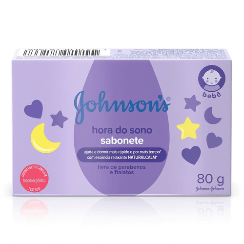 Sabonete Infantil Johnson's Baby Hora do Sono 80g