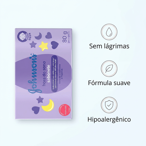 Sabonete Infantil Johnson's Baby Hora do Sono 80g