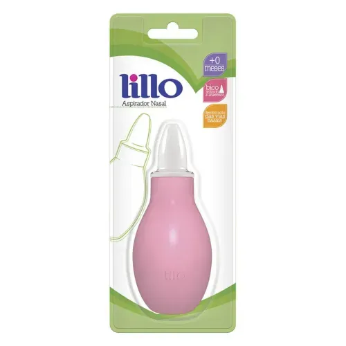Aspirador Nasal Infantil Lillo Rosa