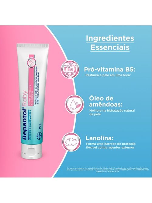 Creme para Assaduras Bepantol Baby 30g