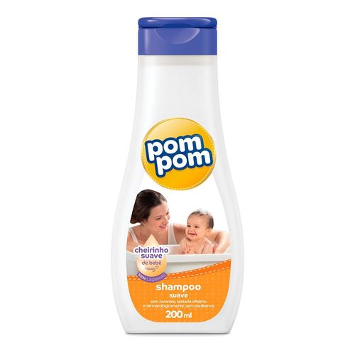Shampoo Infantil Pom Pom Suave 200ml