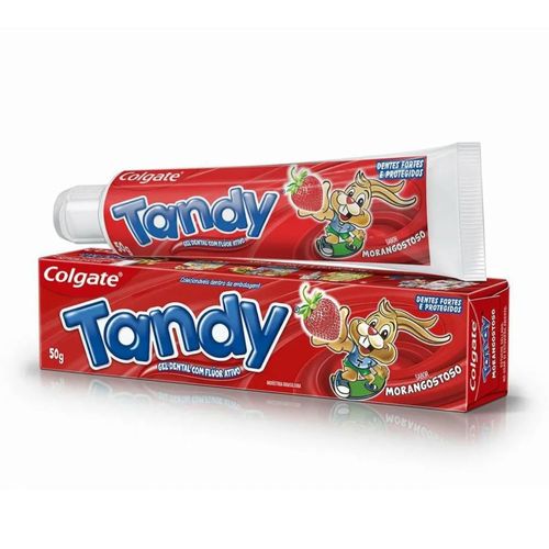 Creme Dental Infantil Colgate Tandy Morangostoso 50g