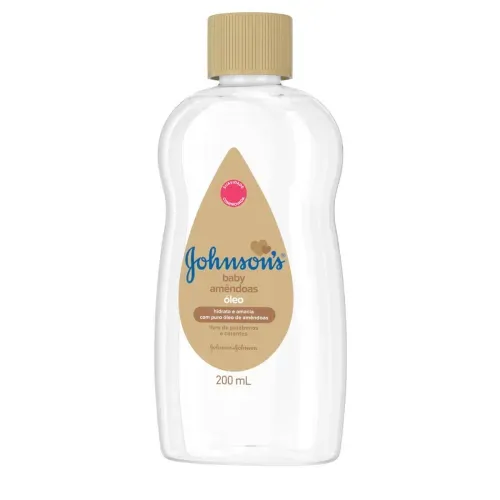 Óleo Infantil Johnson's Baby Amêndoas 200ml