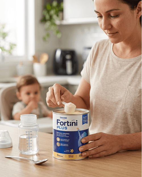 Suplemento Infantil Danone Fortini Plus Baunilha 400g