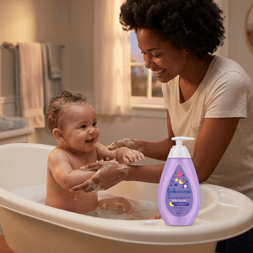 Sabonete Líquido Infantil Johnson's Baby Hora do Sono 400ml
