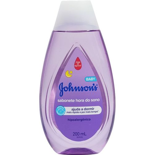 Sabonete Líquido Infantil Johnson's Baby Hora do Sono 200ml