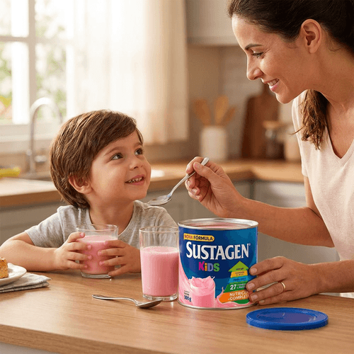 Complemento Alimentar Infantil Sustagen Kids Morango 350g