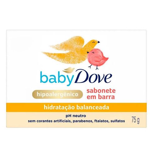 Sabonete Infantil Dove Baby Hidratação Balanceada 75g