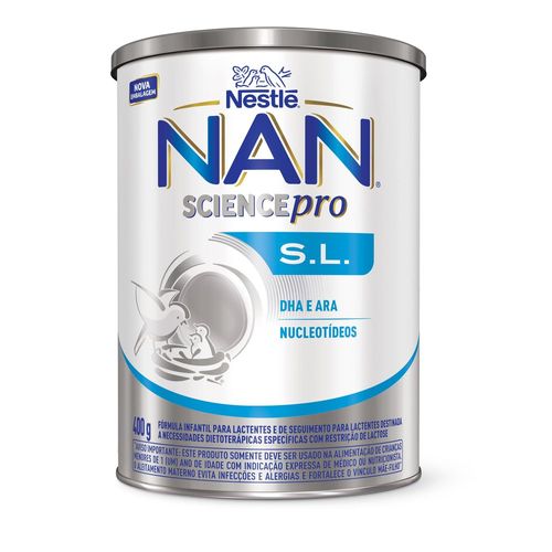 Fórmula Infantil NAN Sem Lactose 400g