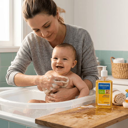 Sabonete Líquido Infantil Granado Bebê Camomila 250ml
