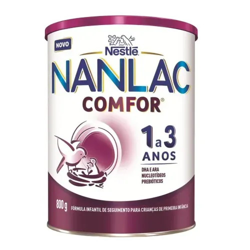 Fórmula Infantil Nanlac Comfor 3 800g