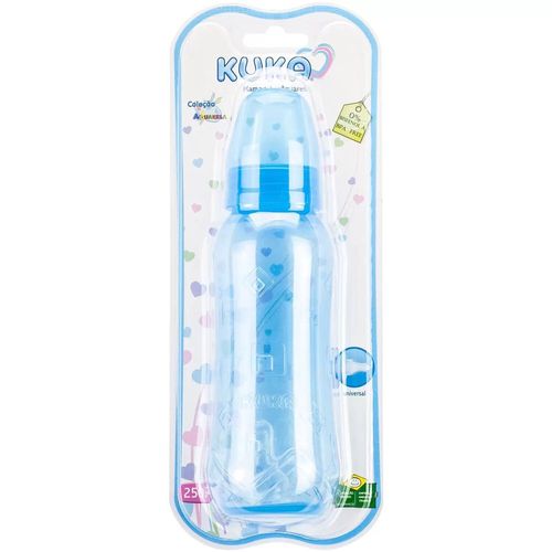Mamadeira Kuka Aquarela Azul 250ml