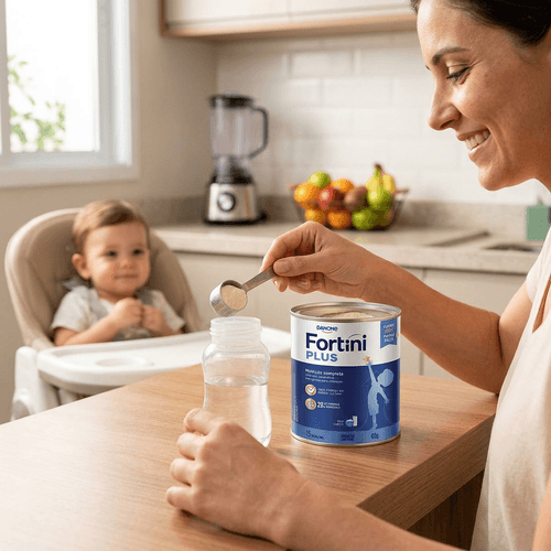 Suplemento Infantil Danone Fortini Plus Sem Sabor 400g