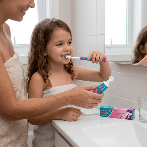 Creme Dental Infantil Condor Lilica Ripilica Bubble Gum 50g