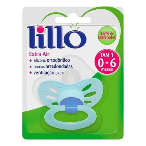 Chupeta Lillo Extra Air Silicone 0-6 Meses