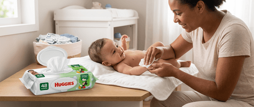 Lenço Umedecido Huggies Max Clean 48 Unidades