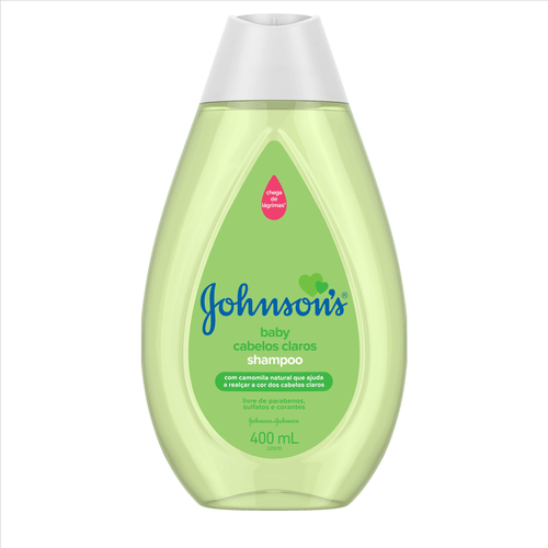 Shampoo Infantil Johnson's Baby Cabelos Claros 400ml