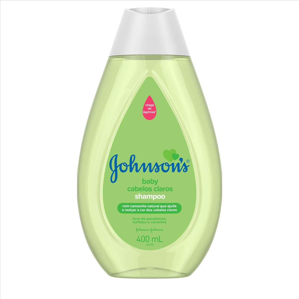 Shampoo Infantil Johnson's Baby Cabelos Claros 400ml