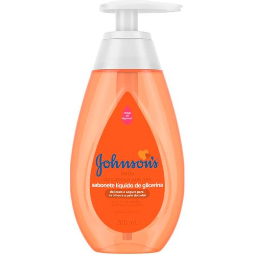 Sabonete Líquido Infantil Johnson's Baby Glicerina 200ml