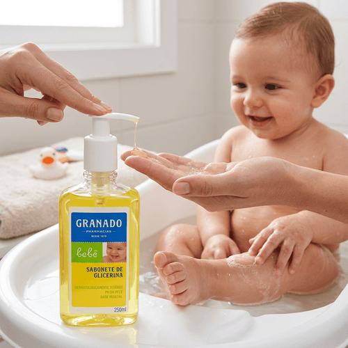 Sabonete Líquido Infantil Granado Bebê Glicerina 250ml
