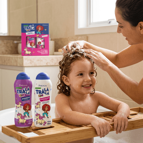 Kit Shampoo e Condicionador Infantil Trá Lá Lá HidraKids 480ml