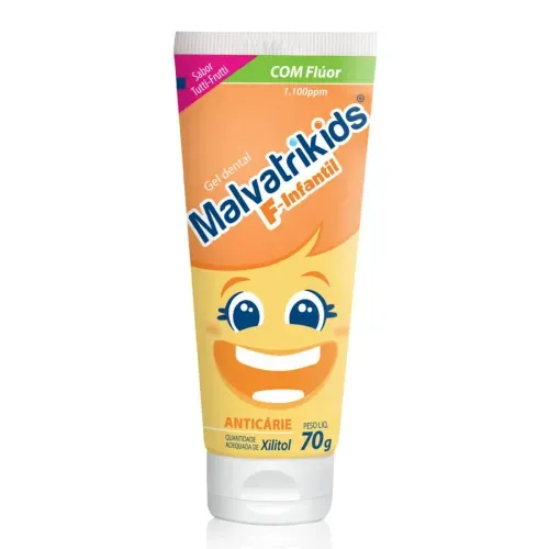 Creme Dental Infantil Malvatrikids F 70g