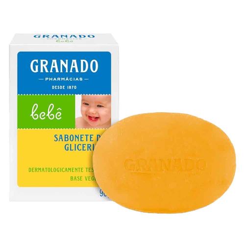 Sabonete Infantil Granado Bebê Glicerina 90g