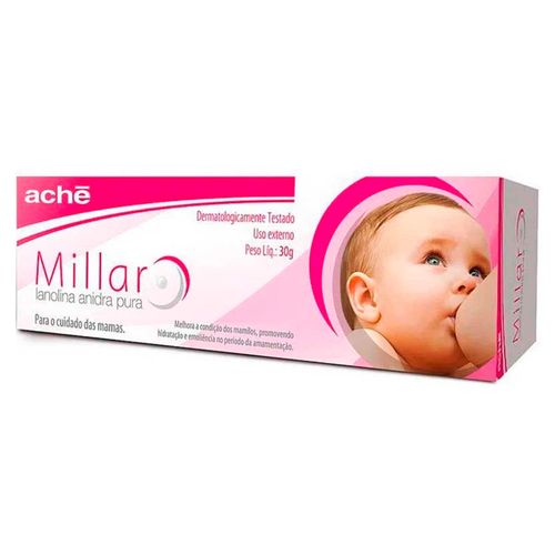 Pomada de Lanolina para Mamilos Millar 30g