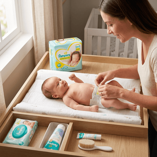 Fralda Infantil Pampers Premium Care RN 20 Unidades