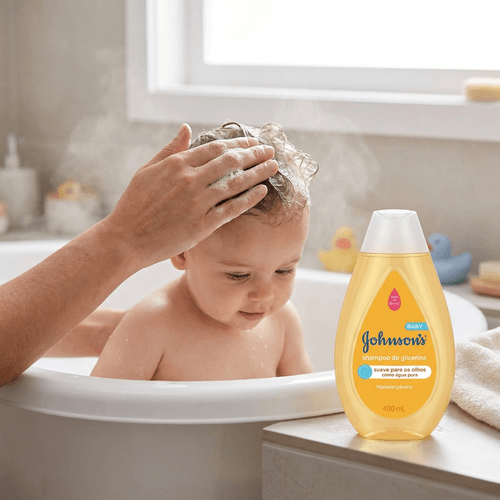 Shampoo Infantil Johnson's Baby Glicerina 400ml