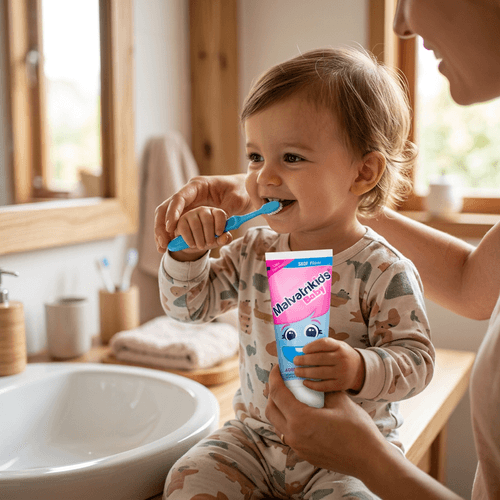 Creme Dental Infantil Malvatrikids Baby Sem Flúor 70g