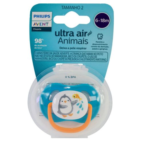 Chupeta Philips Avent Ultra Air Pinguim