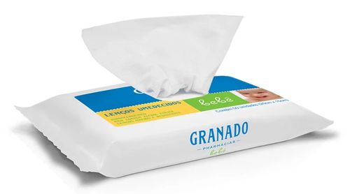 Lenço Umedecido Granado Bebê 50 Unidades