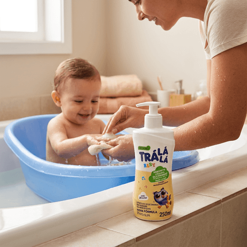 Sabonete Líquido Infantil Trá Lá Lá Baby Bem Estar 250ml