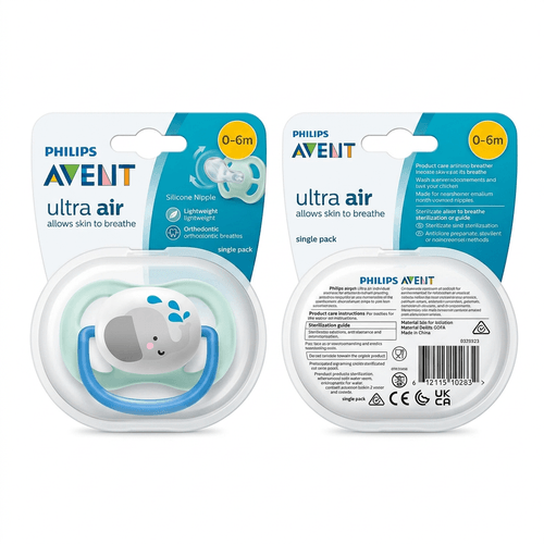 Chupeta Philips Avent Ultra Air Elefante 0-6 Meses